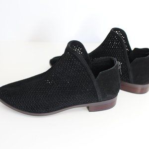 Kelsi Dagger Black Mesh Ankle Bootie - NWOT